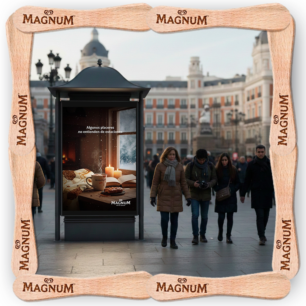 Cartel cuadrado izquierda