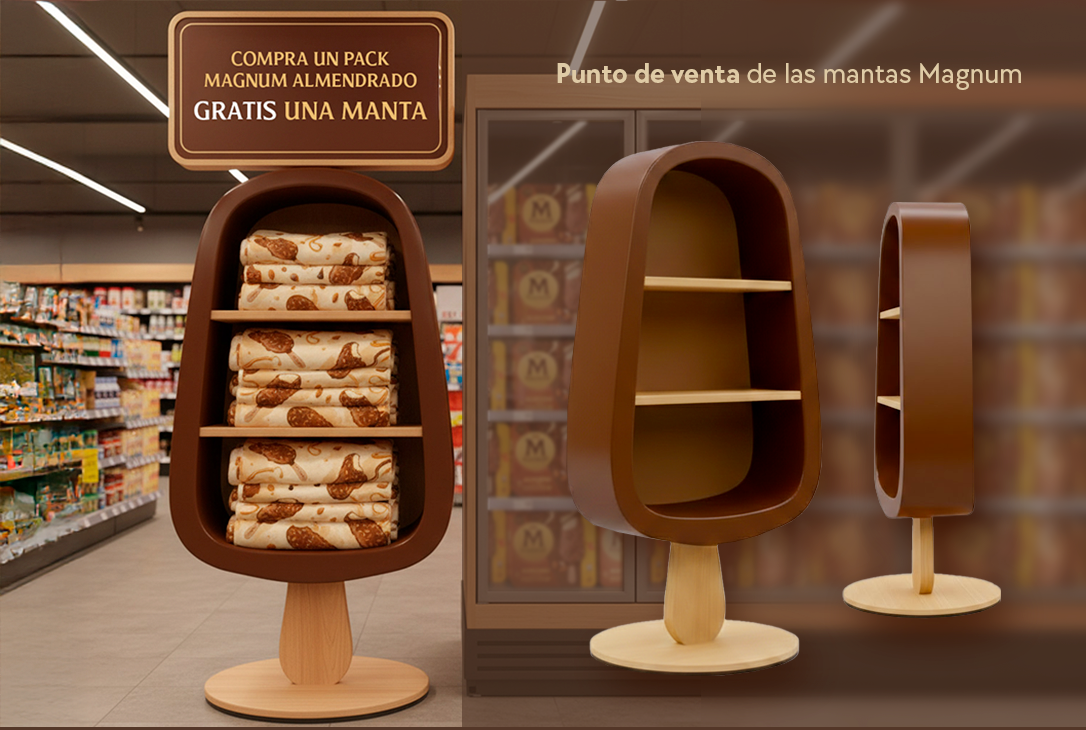Merchandising Magnum derecha